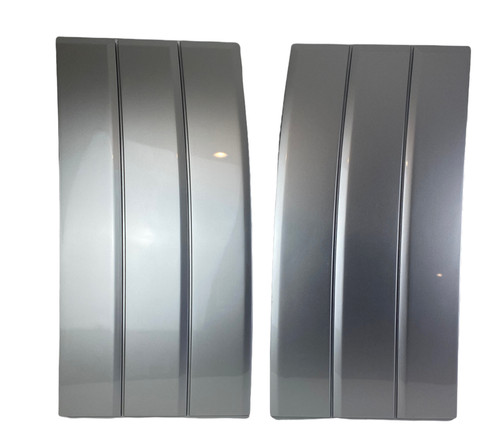 Silver side vents - side, grille